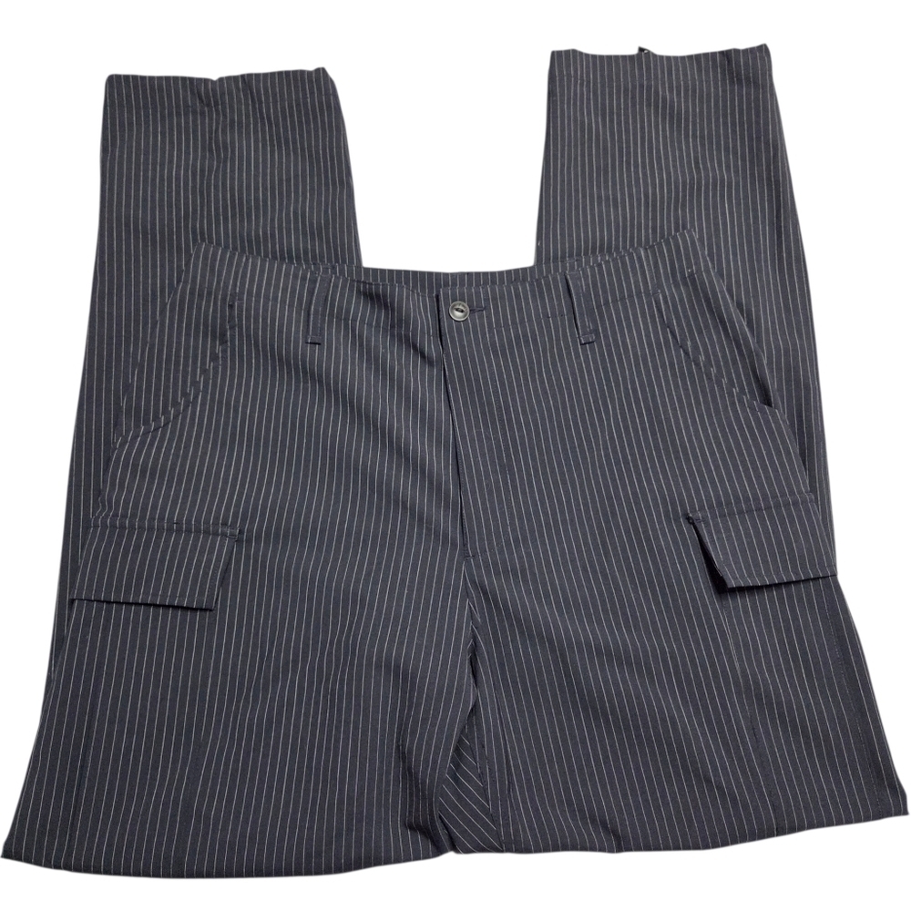 Rag & Bone Sands Trousers Salstripe Navy Size 10 - Picture 8 of 12